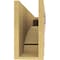 Ekena Millwork 6"W x 36"D x 12"H Thin Mayflower Rough Cedar Woodgrain TimberThane Corbel, Primed Tan CORUR06X36X12MAYRCPR - alternate 6
